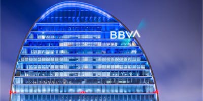 The BBVA building in Spain