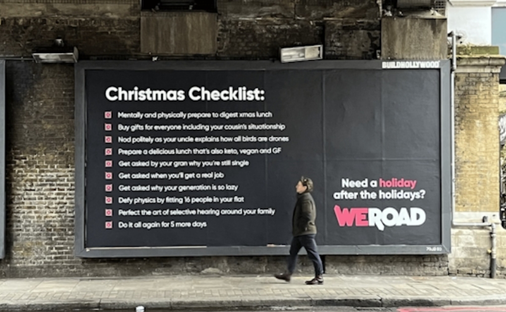 christmas checklist billboard