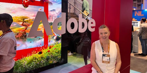 Adobe's Claire Darley at WebSummit