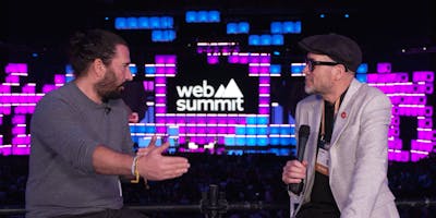 Dan Gardner in conversation with Gordon Young at Web Summit