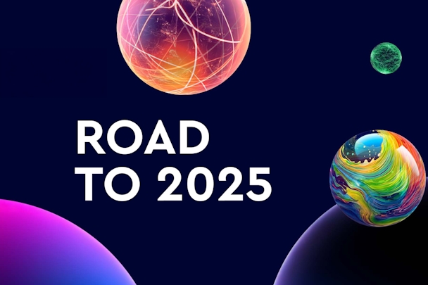 An image that says: Road to 2025