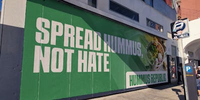 hummus billboard