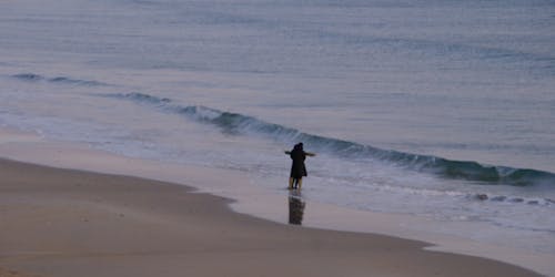 Lovers on a beach 