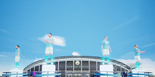 Man City's digital stadium in the metaverse