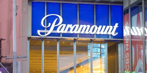 Paramount building facade