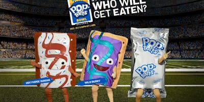 pop tarts on football field