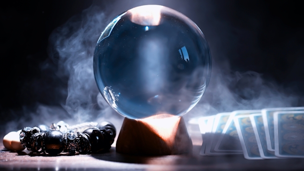 A crystal ball