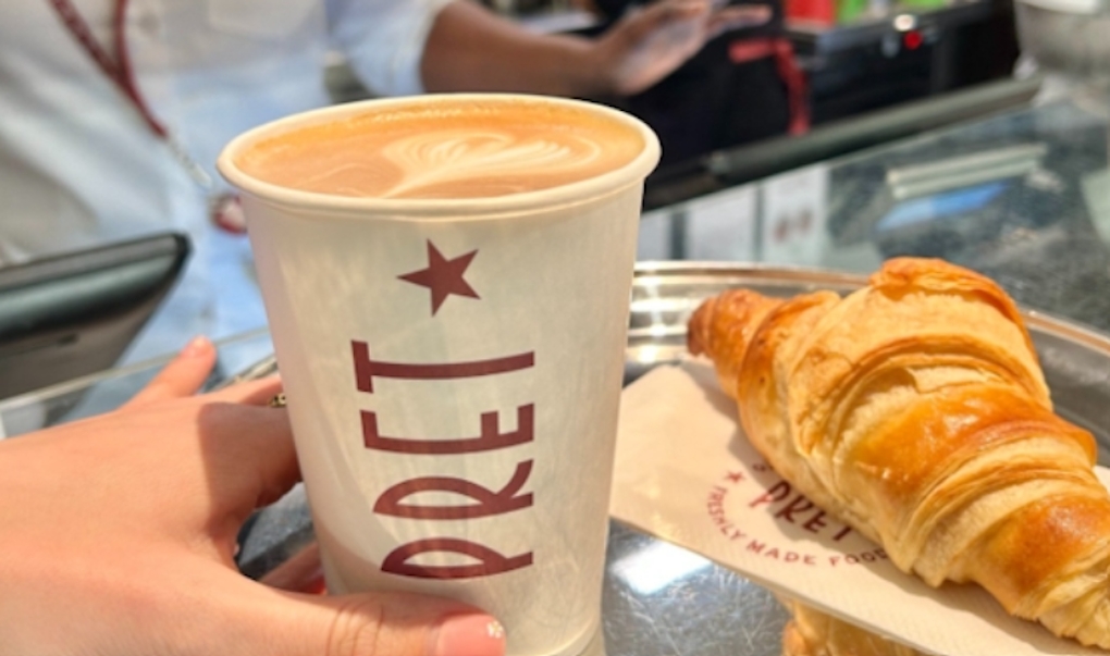 Pret cofee cup 