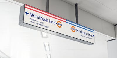 The Overground now has six distinct names and colors to improve navigation