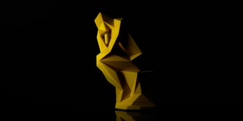 A geometric model of Rodin's 'Thinker'